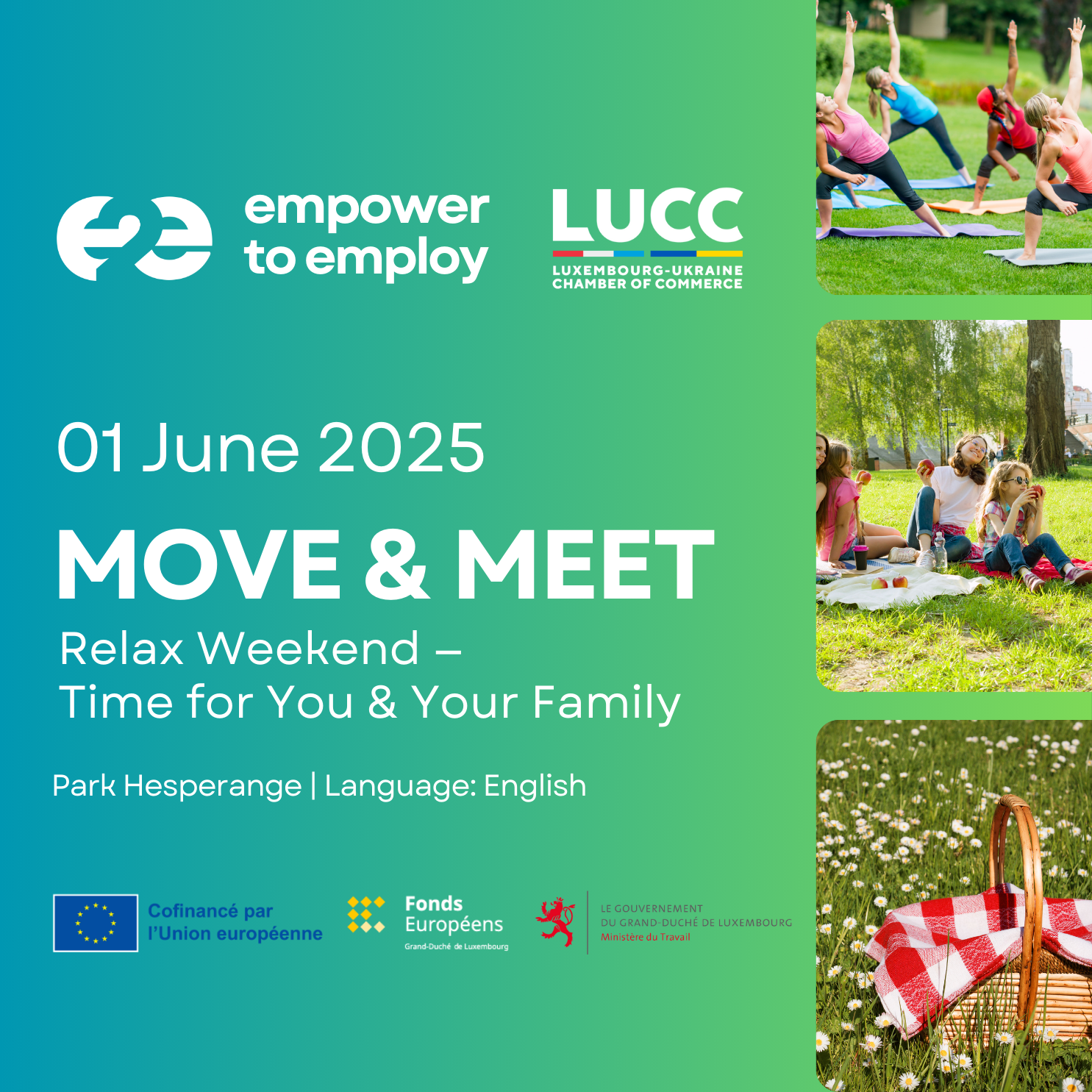 Move & Meet: Relax Weekend — Time for You & Your Family