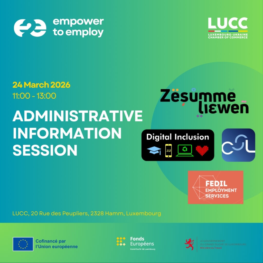 Administrative Information Session “Empower to Employ”