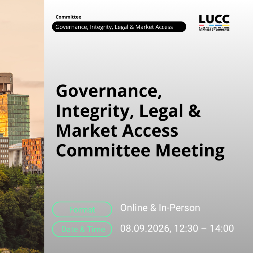 Governance, Integrity, Legal & Market Access Committee Meeting 08.09.2026