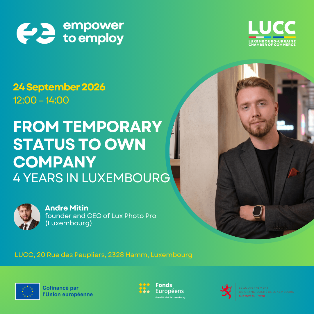 From temporary status to own company: 4 years in Luxembourg “Empower to Employ”