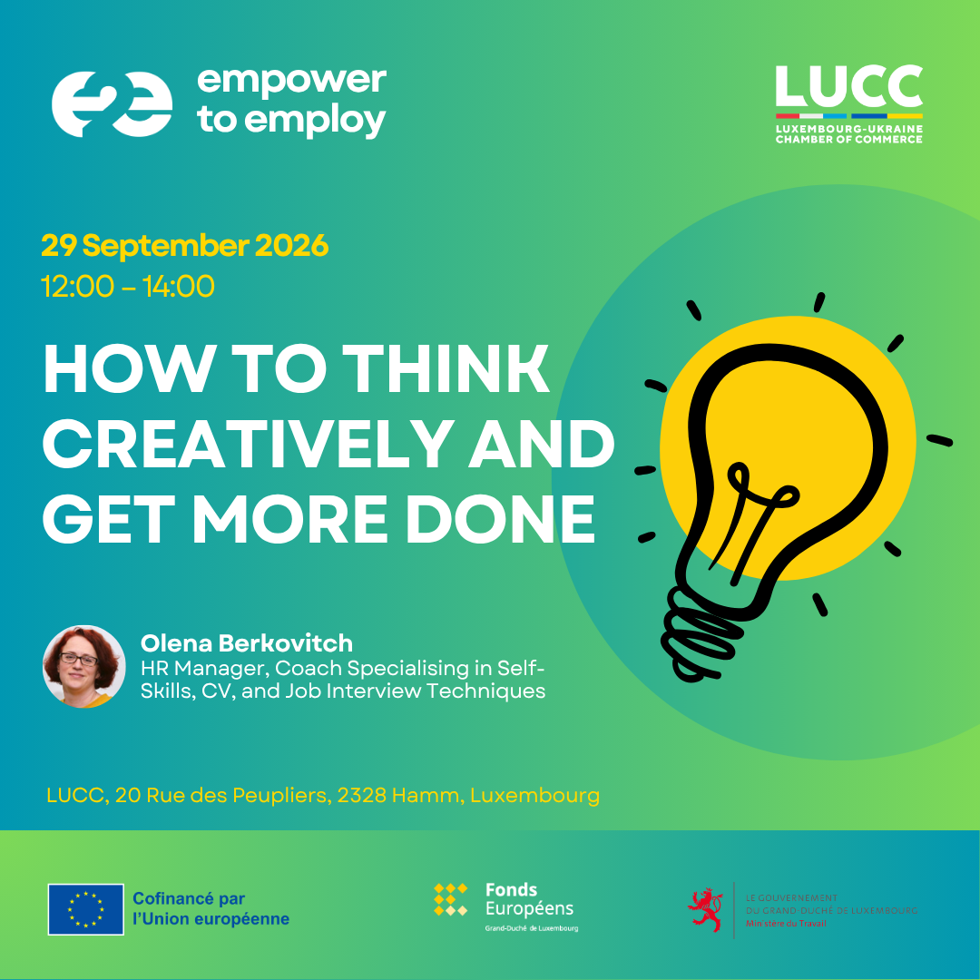 How to Think Creatively and Get More Done “Empower to Employ”